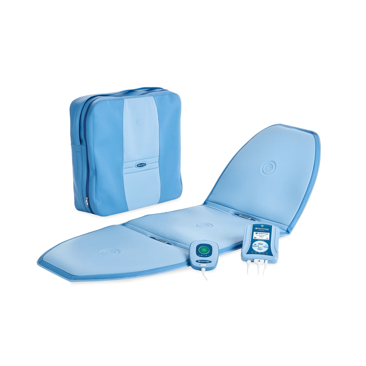 Set magnetoterapie Biomag Lumina 3D-e NTe se 2 aplikátory a přístrojem Lumina.